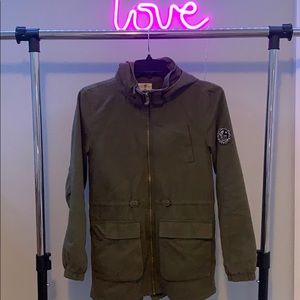 Green Army jacket